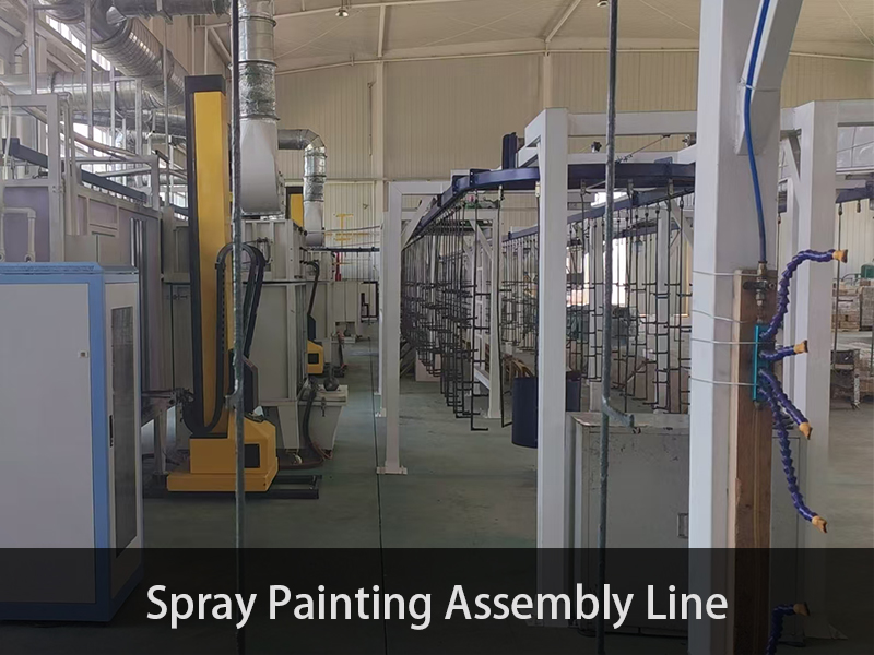 Spray Painting Assembly Line